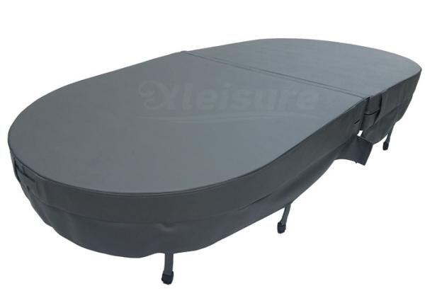 tailor-made oval spa cover, spa hardcover, hot tub cover, spa insulation cover -