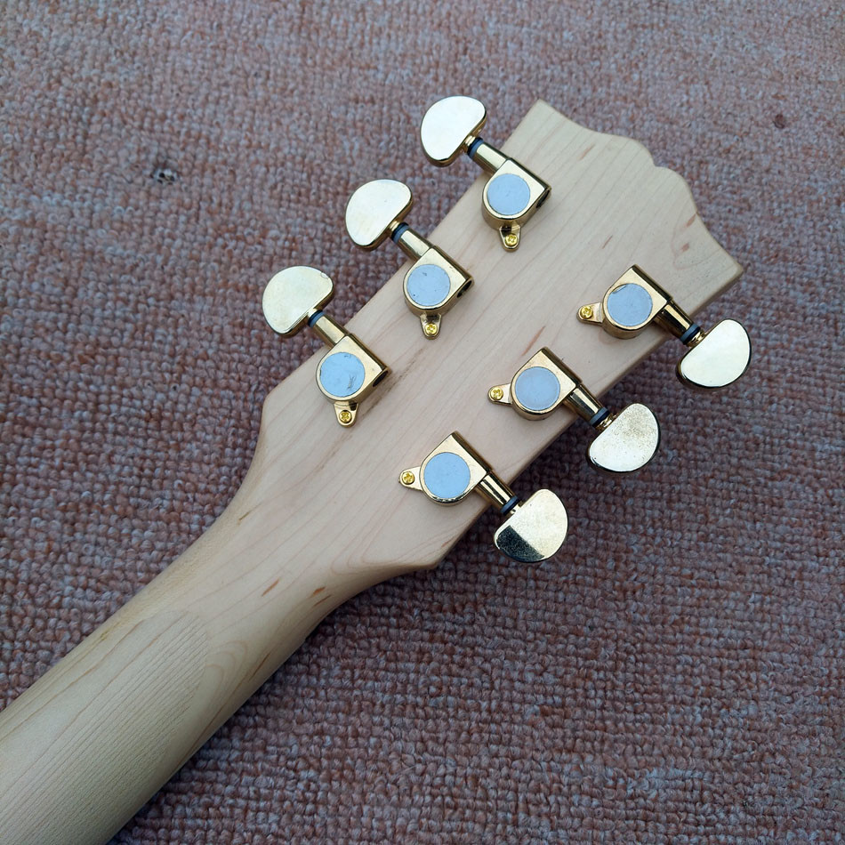 High quality Standard LP acrylic electric guitar, rosewood Fingerboard LED light LP 1959 R9 electric guitar, free shippi