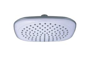 China Square Shape Multicolor Overhead Rain Shower Head , Water Efficient Shower Head 200X200mm wholesale