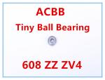 Tiny Ball Bearings With Flange Edge