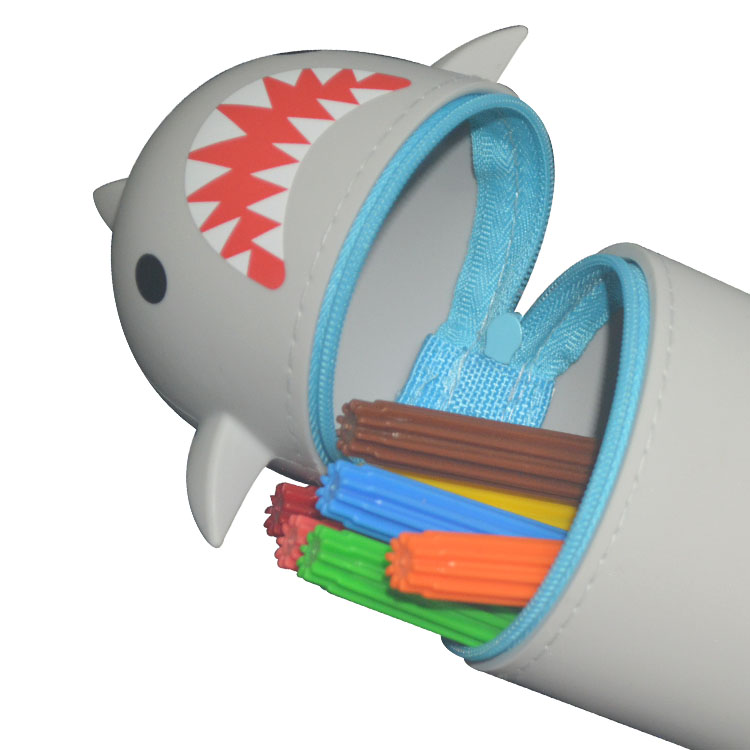 Stationery Children'S Educational Toy Silicone Comfortable Retractable Pencil Case