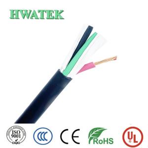 China UL2586 2 X 7 AWG Bare Copper Stranded Shield Power Cable 600V PVC Jacket Outdoor Cable wholesale