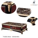 Coffee table marble coffee table neo classical furnitrue living room furniture