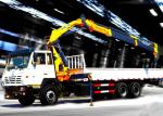 Truck mounted hydraulic crane 8TON Mobile knuckle boom crane