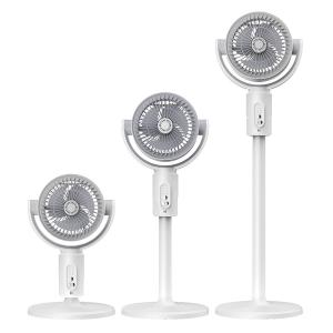 China FLOOR Installation 4000mA USB Rechargeable Floor Standing Fan with Adjustable Height wholesale