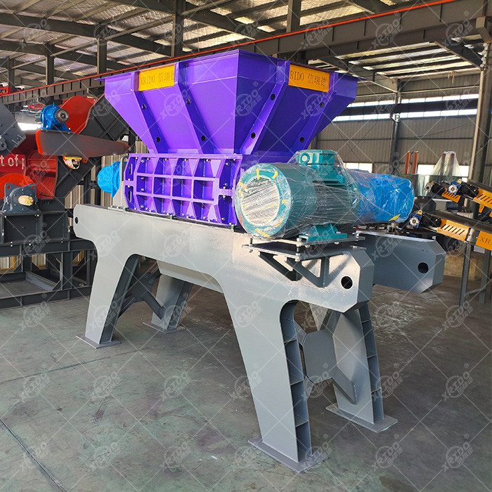 Car Seat Shredder Industrial Double Shaft Shredder Waste Wood Plastic Double Shaft Shredder Machine Metal Crusher Machine