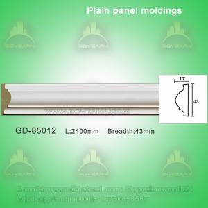 China Polyurethane Plain Architectural Panel Decorative Cement Mouldings wholesale