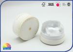 Push Up Paper Packaging Tube Cosmetic Powder Packing With Silk Flower Glitter