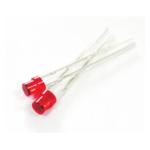 Through Hole IR Receiving Tube Tinted Red Lens 620nm IR Dip LED Diode