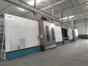 China Hollow Glass Double Glazing Automatic Fabrication Machine With 6pcs Washing Brushes wholesale