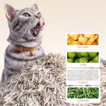 OEM Tofu Cat Litter Sand Purple 100 Dust Free Cat Litter Dustless Kitty Litter