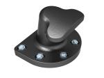Marine Dock Mooring Cast Iron T Head Bitt Bollard Gray Cast For Ship Boat