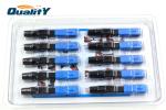 Sc Fast Connector Insertion Loss 0.2dB Fiber Optic Connector Assembly / Fiber