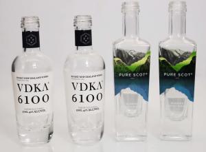 China Aviv 50ml Glass Bottles With Screw Cap 100ml 200ml Screen Printing wholesale