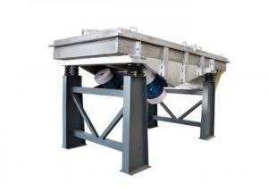 China Low Noise Ultrasonic Linear Vibrating Screen Equipment For Fodder Feeding Stuff on sale