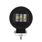 4.3 inch Round LED work light 30W with Red, Black cover color with Flood /Spot