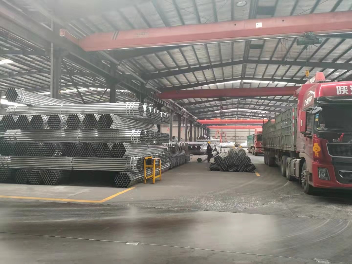 Zinc Coated Galvanized Steel Pipe Hollow Section 40x40 Square Tube For Construction