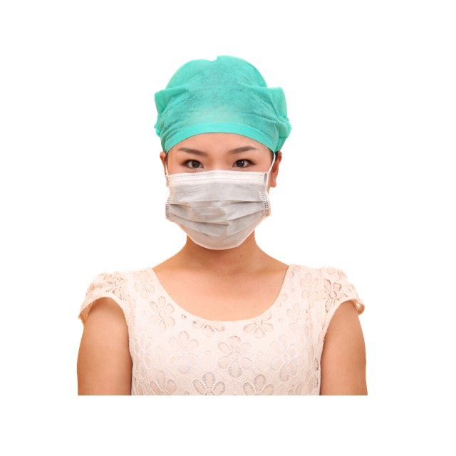 Healthy Disposable Face Mask , 4ply Clinical Face Mask 85gsm RoHS Compliant