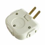 15 Amp Plug 2pin Travel 180° Swing Electric Plug Adapter