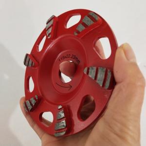 China Diamond Metal Bond 4.5 Inch Concrete Grinding Wheel With Coarse Grit wholesale