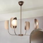 Modern led glass ball nordic light monkey lamp hanglampen lumiere kitchen LEAF