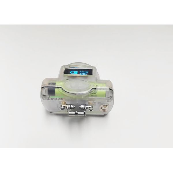 Impact Resistant OLED Screen Cordless Led Helmet Lamp 7AH 15000lux Coal Mining Light IP68 Waterproof