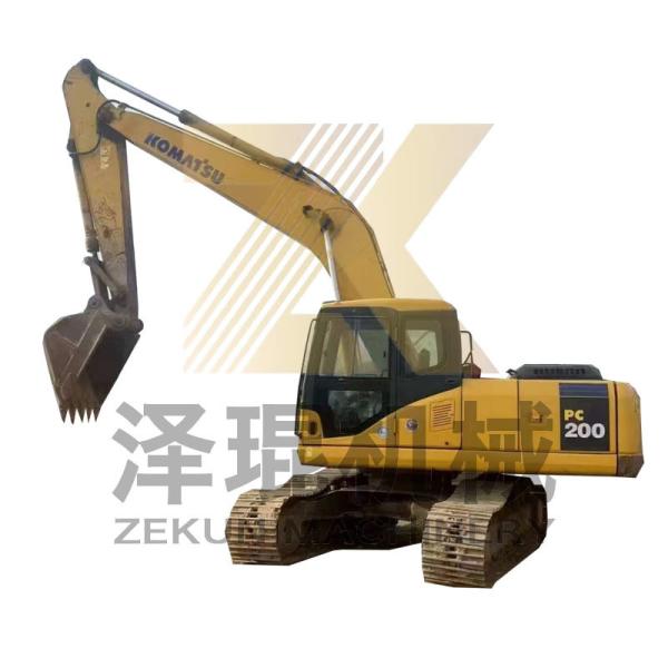 0.8m3 Bucket Capacity Used Komatsu PC200-7 Excavator with Other Hydraulic