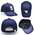 Stylish 5 Panel Baseball Cap In Cotton Fabric With Embroidered Logo And