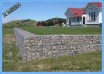 Hexagonal Woven Steel Gabion Baskets Retaining Wall 4mm Wire Diameter