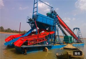 China 200 Tons/H 14m Sand Dredging Barge Boat Bucket Wheel Dredger wholesale