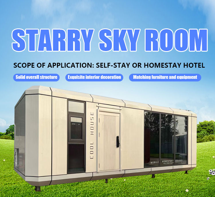 Prefabricated Modular House Garden House Tiny House Cottage Office Portable Residential