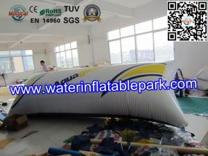 China 0.9mm PVC Inflatable Water Blob Pillow , Inflatable Water Toys For Lake wholesale