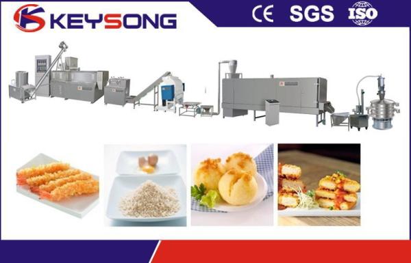 Industrial Panko Breadcrumb Making Machine Food Production Line Steady