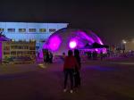 Exhibition Air Tight Inflatable Event Tent For Booth , Inflatable LED Tent