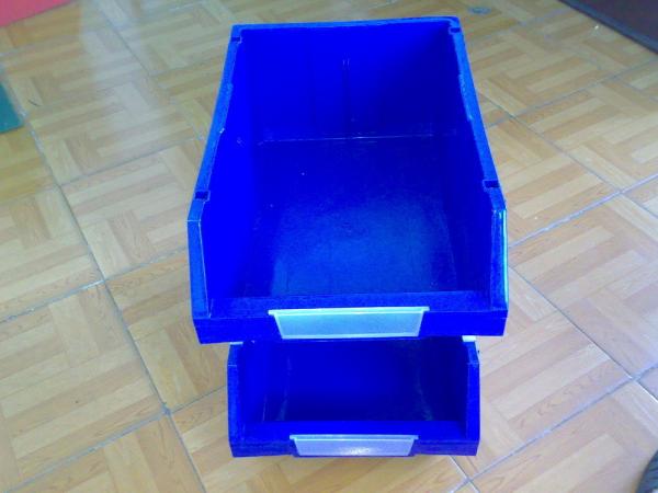 plastic turnover box warehouse equipments for light duty shelving / carton live