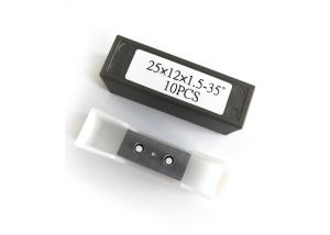 China 25mmX12mmX1.5mm High Speed Carbide Machining Inserts For Rebating / Cutting Oxidation Resistance wholesale