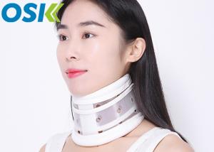 China White / Skin Color Cervical Support Brace Foams Plastic Material CE Approved wholesale