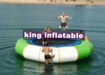 3m D Aquatic Inflatable Trampoline PVC Water Toy Without Steel Spring For Water