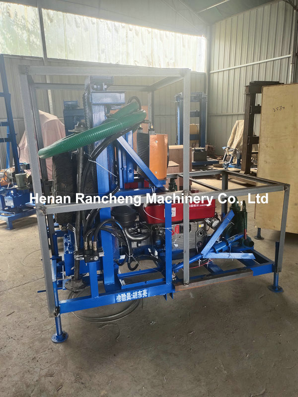 150m Deep Hydraulic Water Drilling Machine With Percussive And Rotating Type