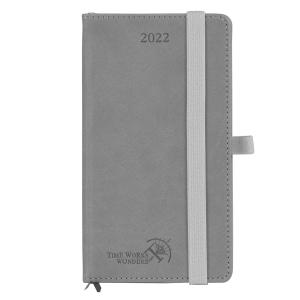 China 80GSM Ink Resistant Ivory Paper Planner FSC Certified Grey Softcover wholesale