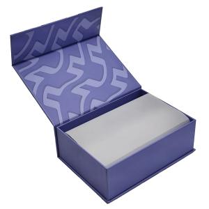 China Eco Custom Logo Printed Cardboard Foldable Flip Cardboard Paper Box Gift Packaging Box With Tissue Paper wholesale