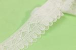 Multiusage Geometric Shape Guipure Lace Trims 100% Polyester Any Color
