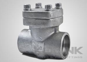 China NPT Threaded Forged Steel Check Valve, Reduced Port, Stainless Steel F304 F316 wholesale