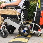 6km/h Multifunction Folding Mobility Electric Wheelchairs