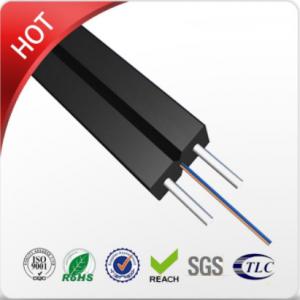 China Black 4 Core Single Mode Fiber Optic Cable Durable Flex Durable For Access Building Cable wholesale