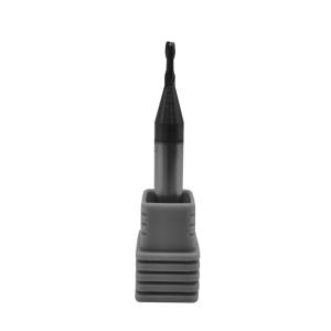 China 65HRC 2 Flute Cemented Carbide End Mill for Hard Steel wholesale