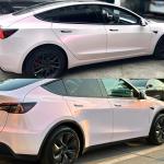 TPU Lambency Rose Violet Color Film Paint Protection Water Resistant Color Wrap