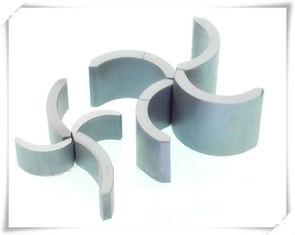China Ceramic Ferrite Tile Fan Motor Magnet 6 Pole Motorcycle ACG wholesale
