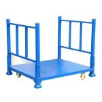 Warehouse Transport Galvanized Storage Steel Metal Stacking Movable Post Pallet