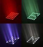20pcs*40W 4 in 1 RGBW LED Dot Beam Stage Matrix Wash Light Moving Head Light for